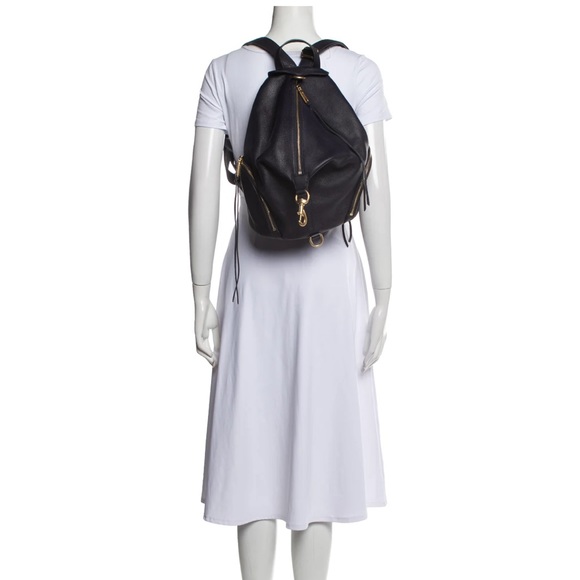 Rebecca Minkoff Julian Navy Leather Backpack NWOT main image 6